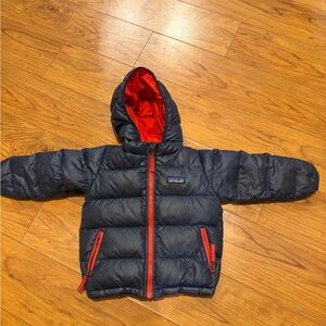 Patagonia Hi-Loft Down Sweater Hoodie Puffer Jacket - Toddlers'
